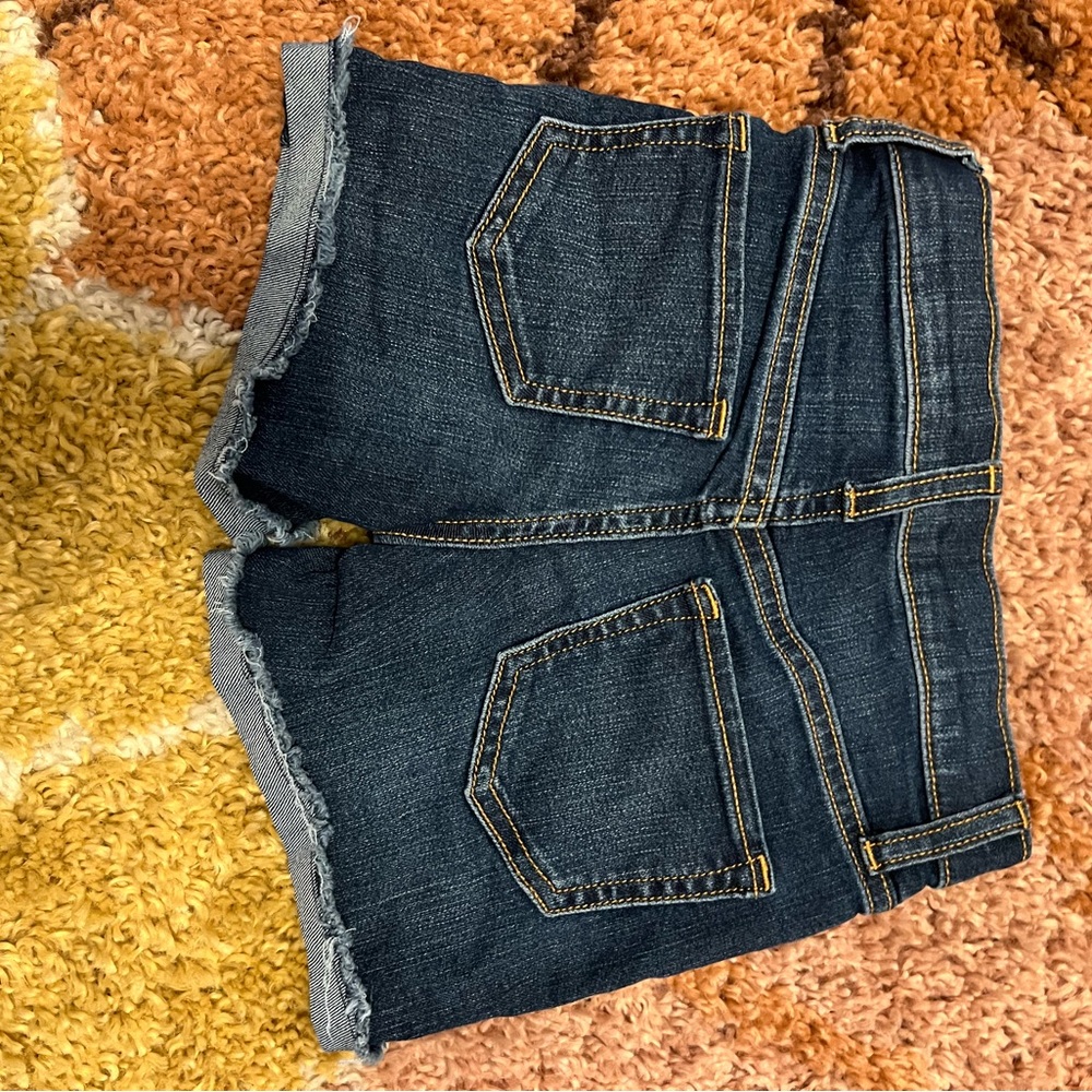Old Navy Dark Blue Denim Cutoff Shorts